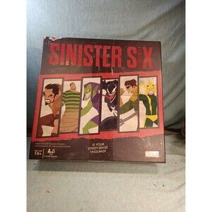 Marvel Sinister Six, Spider-Man Villains Heist Card Game Teens Adult